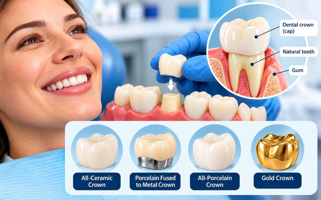Dental Crowns Explained: Types, Procedure and How Long They Last